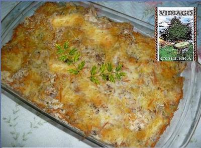 Manitas de cerdo gratinadas con queso de Vidiago Collera